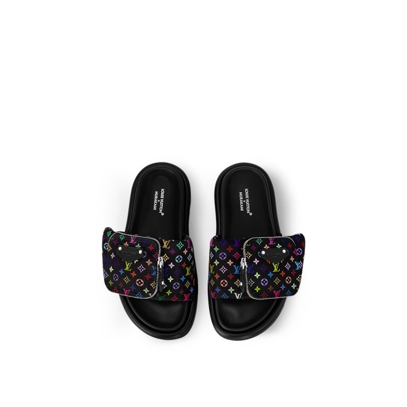 LV x TM Pool Pillow Flat Comfort Mule - Image 7